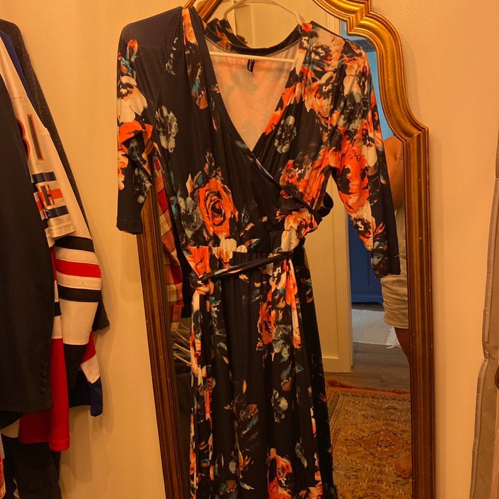 Women’s wrap dress